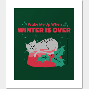 Wake Me Up When Winter is Over Posters and Art